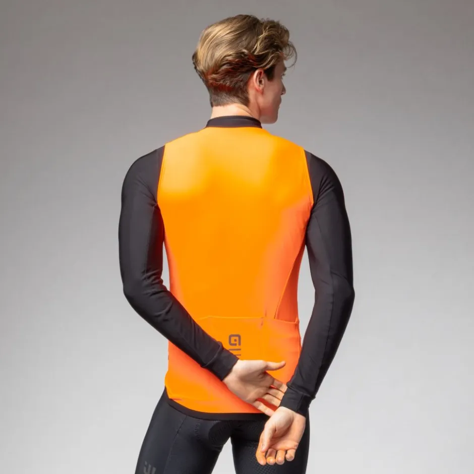 Vesten < Ale Alé PR-E Thermo 2.0 Fietvet Heren - fluo orange