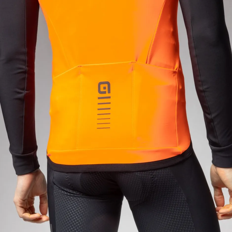 Vesten < Ale Alé PR-E Thermo 2.0 Fietvet Heren - fluo orange