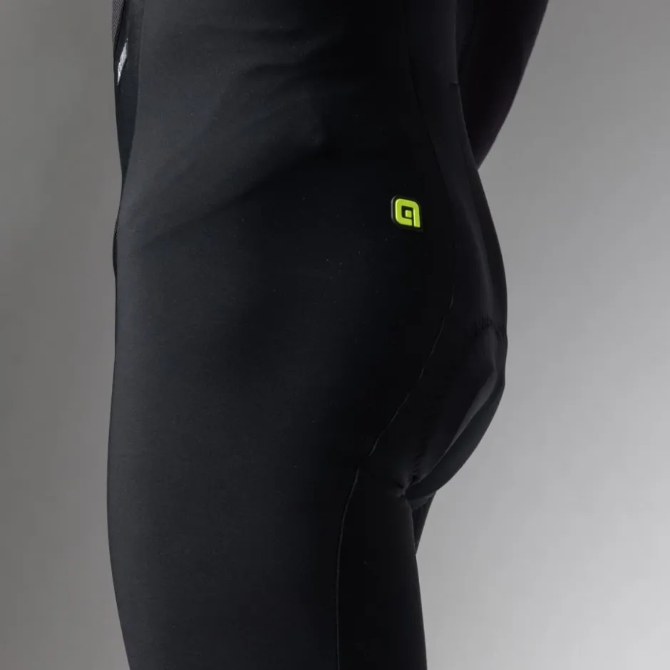 Winterbroeken < Ale Alé R-EV1 Clima Warm Plus 2.0 Fietsbroek met Bretels Heren - black