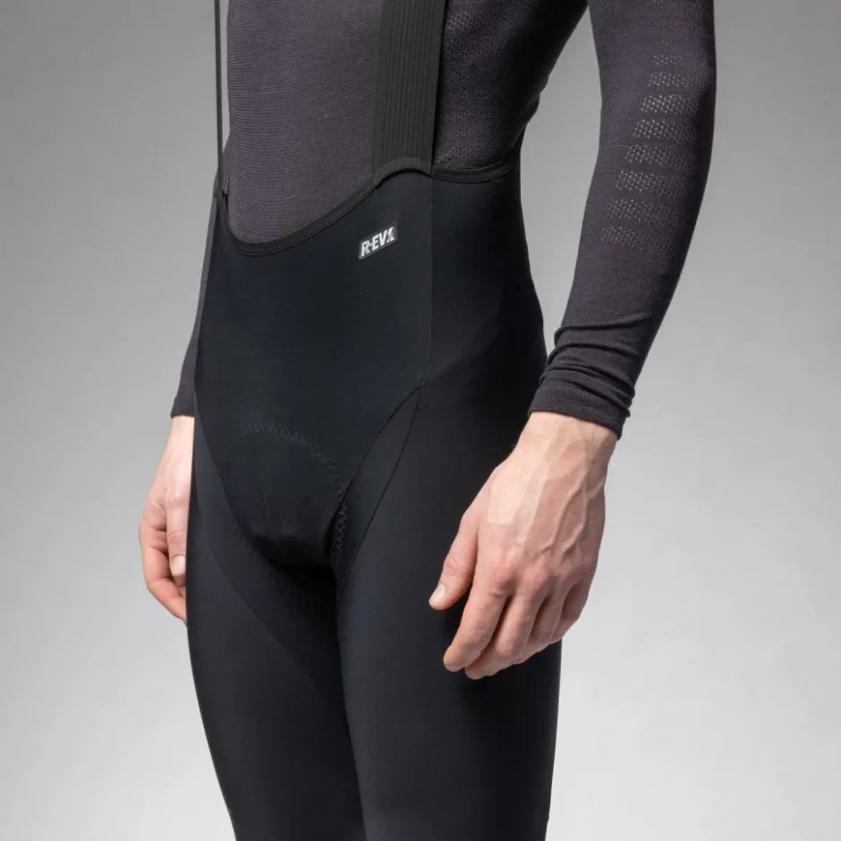 Winterbroeken < Ale Alé R-EV1 Clima Warm Plus 2.0 Fietsbroek met Bretels Heren - black