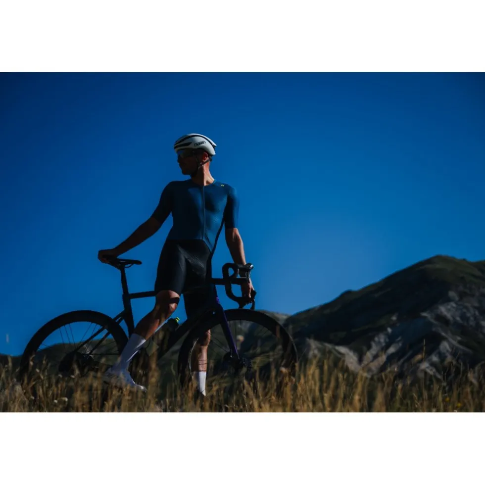 Alé R-EV1 Eagle Racefiets pak korte mouwen heren - lagoon
