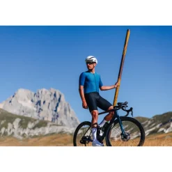 Alé R-EV1 Eagle Racefiets pak korte mouwen heren - lagoon
