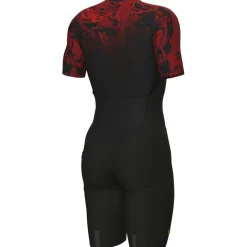 Alé R-EV1 Hive 2.0 Skinsuits met Korte Mouwen Heren - rood