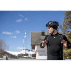 Alé R-EV1 Nordik Plus Fietsbroek met Bretels Heren - zwart