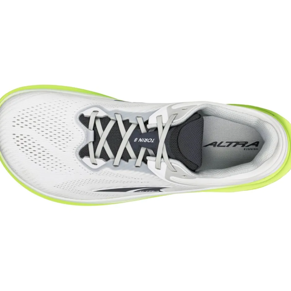 Hardloopschoenen Voor Op De Weg|Schoenen < Altra Torin 8 Hardloopschoenen Heren - White/Lime
