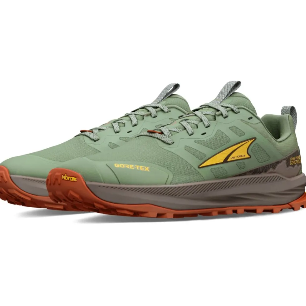 Altra Lone Peak 9+ GTX Trail Running Schoenen Heren - Dusty Olive