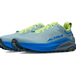 Altra Olympus 6 Trail Running Schoenen Heren - Grijs/Blauw