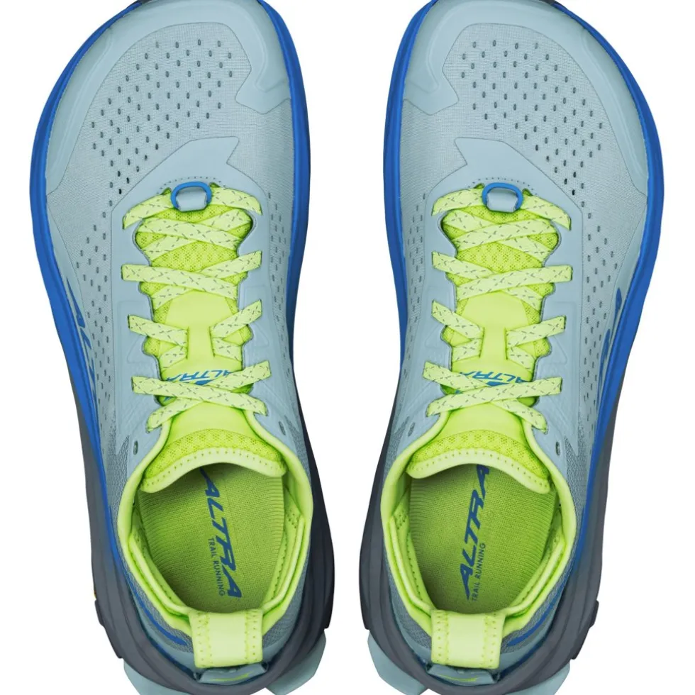 Altra Olympus 6 Trail Running Schoenen Heren - Grijs/Blauw
