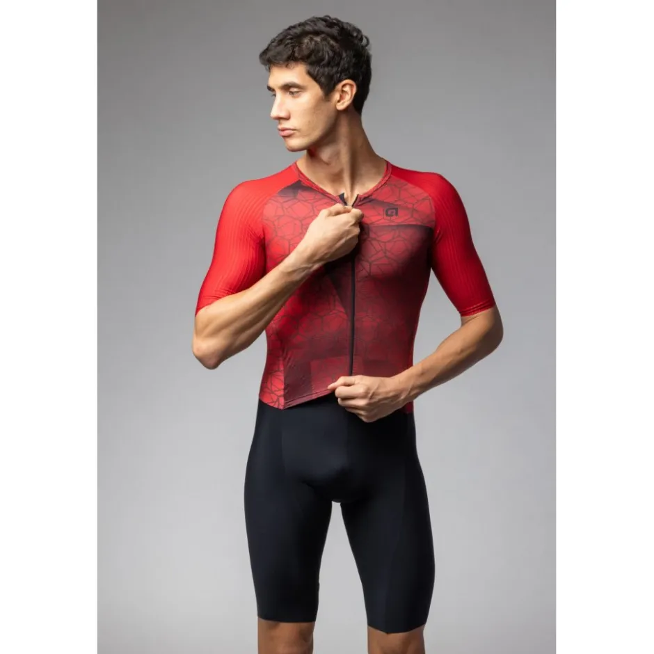 Trisuits|Trisuits < Ale Alé TRIATHLON Beyond Trisuit Heren - rood
