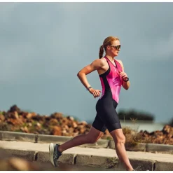 Alé TRIATHLON Crazy Triatlonpak zonder mouwen voor dames - blue combo
