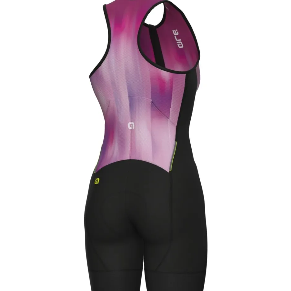 Trisuits|Trisuits < Ale Aé TRIATHON Crazy Triatonpak zonder ouwen voor dae - pink cobo
