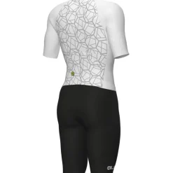 Alé TRIATHLON Focus Triatlonpak met korte mouwen voor heren - white