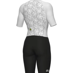 Alé TRIATHLON Focus Triatlonpak met korte mouwen voor dames - white