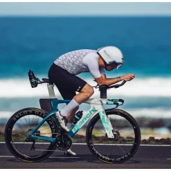 Alé TRIATHLON Focus Triatlonpak met korte mouwen voor heren - black