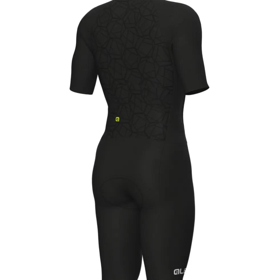 Alé TRIATHLON Focus Triatlonpak met korte mouwen voor heren - black