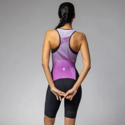 Alé TRIATHLON Horizon Trisuit zonder mouwen Dames - violetta