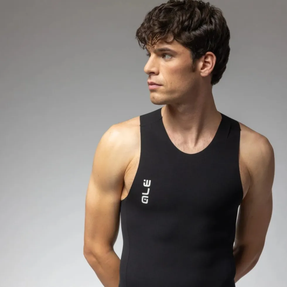 Alé TRIATHLON Waves Triatlonpak zonder mouwen voor heren - black