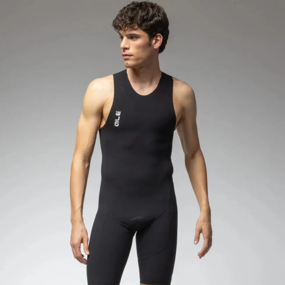 Alé TRIATHLON Waves Triatlonpak zonder mouwen voor heren - black