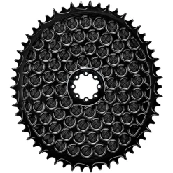 Kettingbladen < Alugear AERO Golf Ball Kettingblad - Road/Gravel | Direct Mount (SRAM 3-Bolt) | 1x 10/11/12s - ovaal | zwart