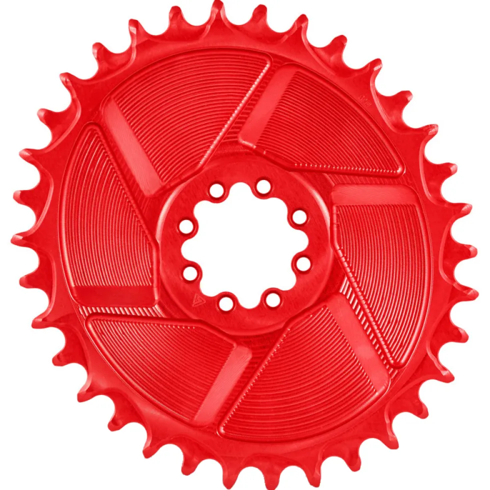 Alugear AERO Kettingblad - MTB | Direct Mount (SRAM 8-Bolt) | Boost | 1x 11/12s (T-Type) - ovaal | zwart