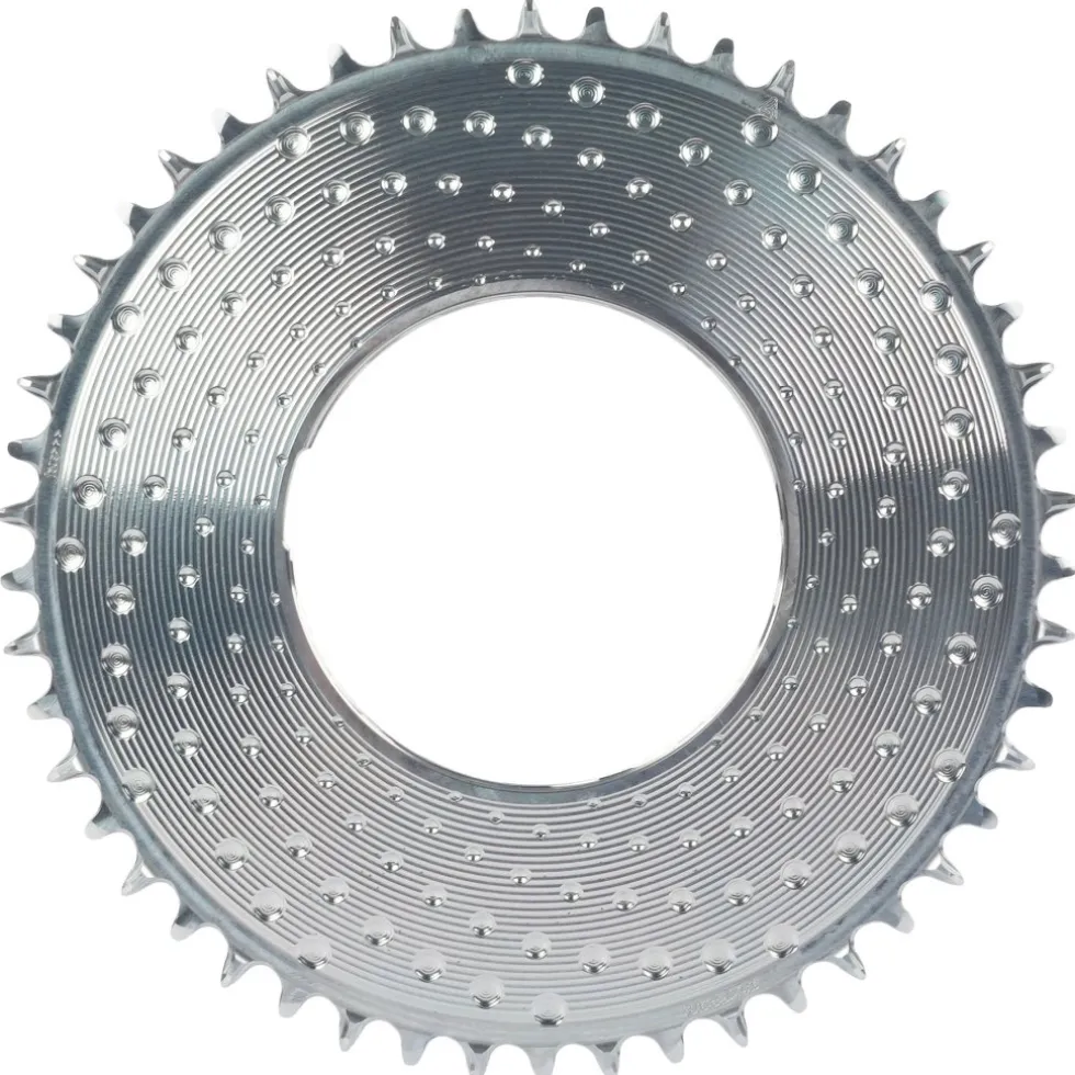 Alugear AERO Kettingblad - Road/Gravel | Thread Mount | 6.5mm | 1x 11/12/13s | rond - steel