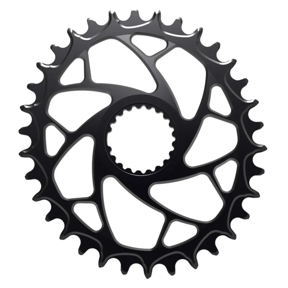 Kettingbladen < Alugear ELM Narrow Wide Boost MTB Chainring - Oval - for 1x Shimano 12-spd Direct Mount