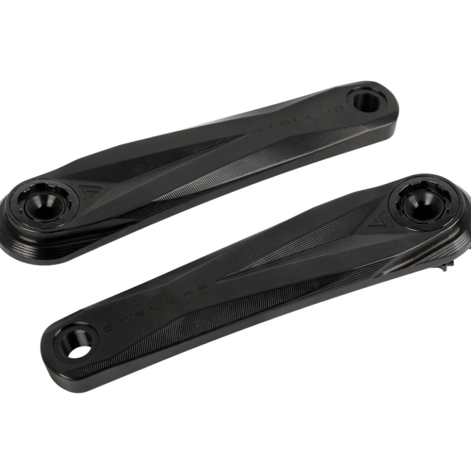 Crankstellen < Alugear STELLAR AL Crankarm Set - MTB | DUB | Direct Mount (SRAM 8-Bolt) - zwart