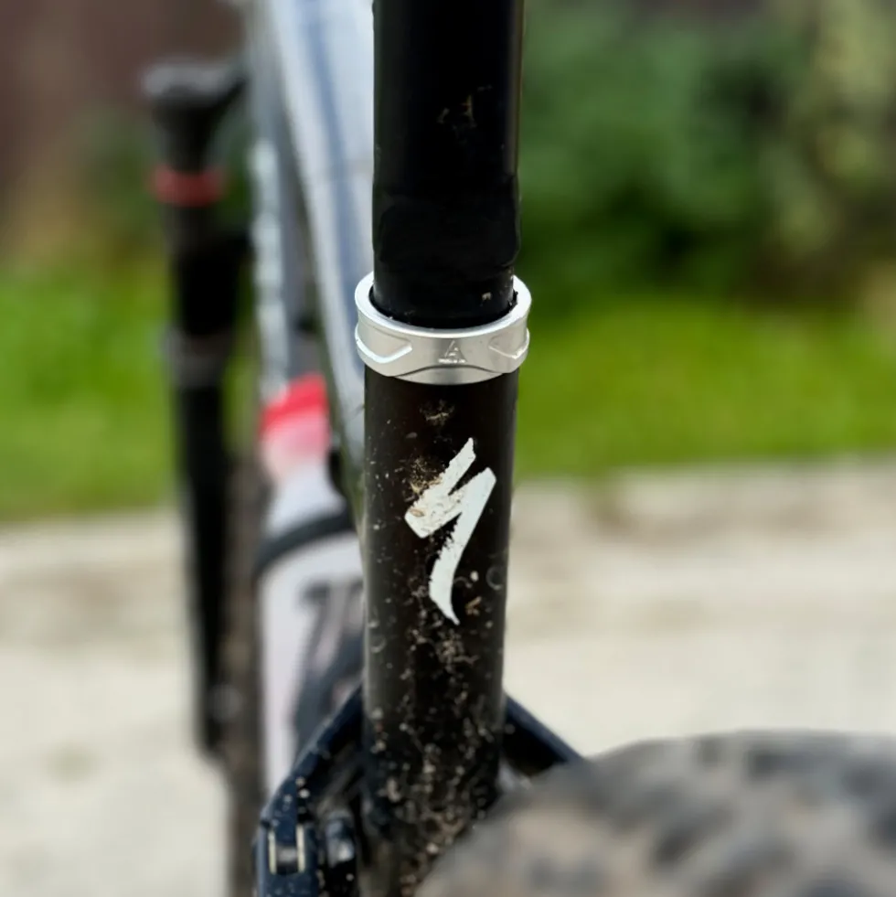 Alugear Zadelpenklem - zilver