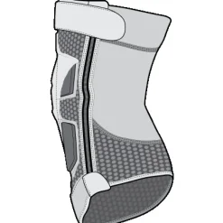 Amplifi Havok Knee Zip Knee Protector - jet black