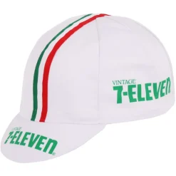 Apis Retro Stijl Professionele Fietspet - 7-ELEVEN
