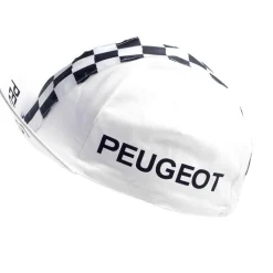 Apis Retro Stijl Professionele Fietspet - PEUGEOT