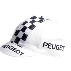 Apis Retro Stijl Professionele Fietspet - PEUGEOT