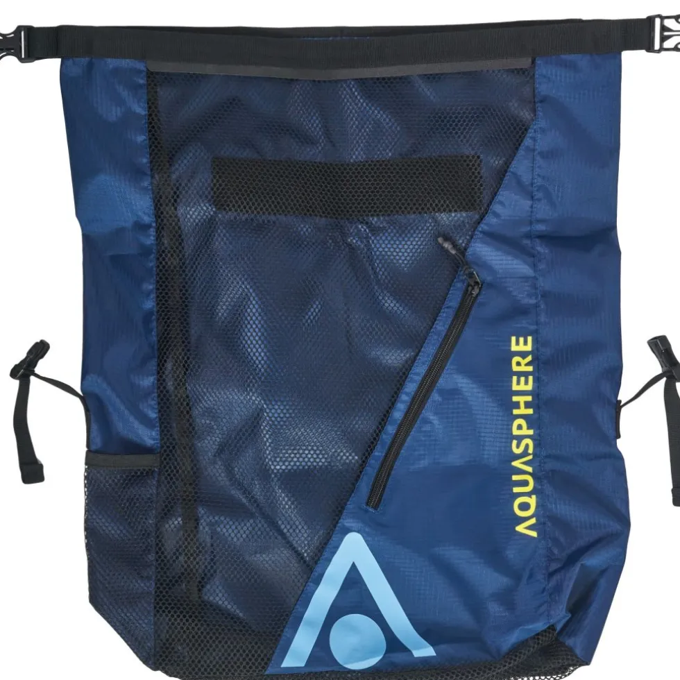 AQUASPHERE Gear Mesh Rugzak 30L - Navy Blue/Black