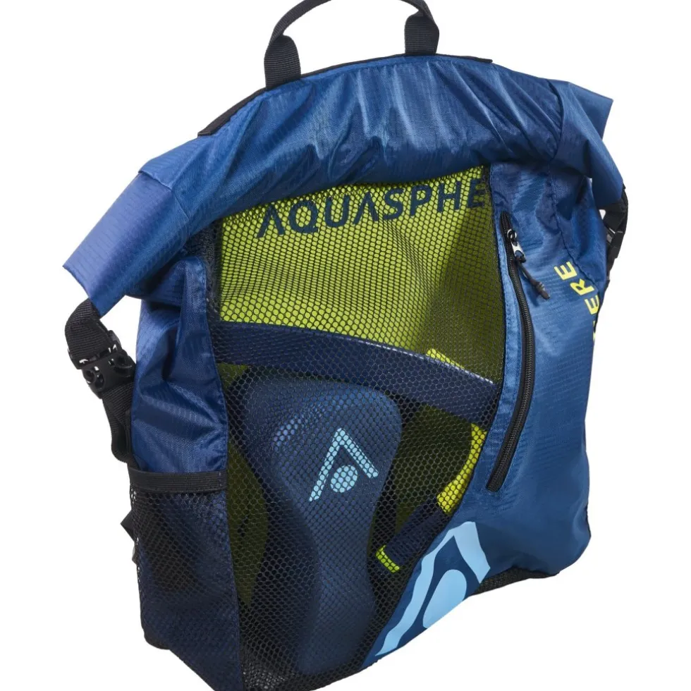 AQUASPHERE Gear Mesh Rugzak 30L - Navy Blue/Black