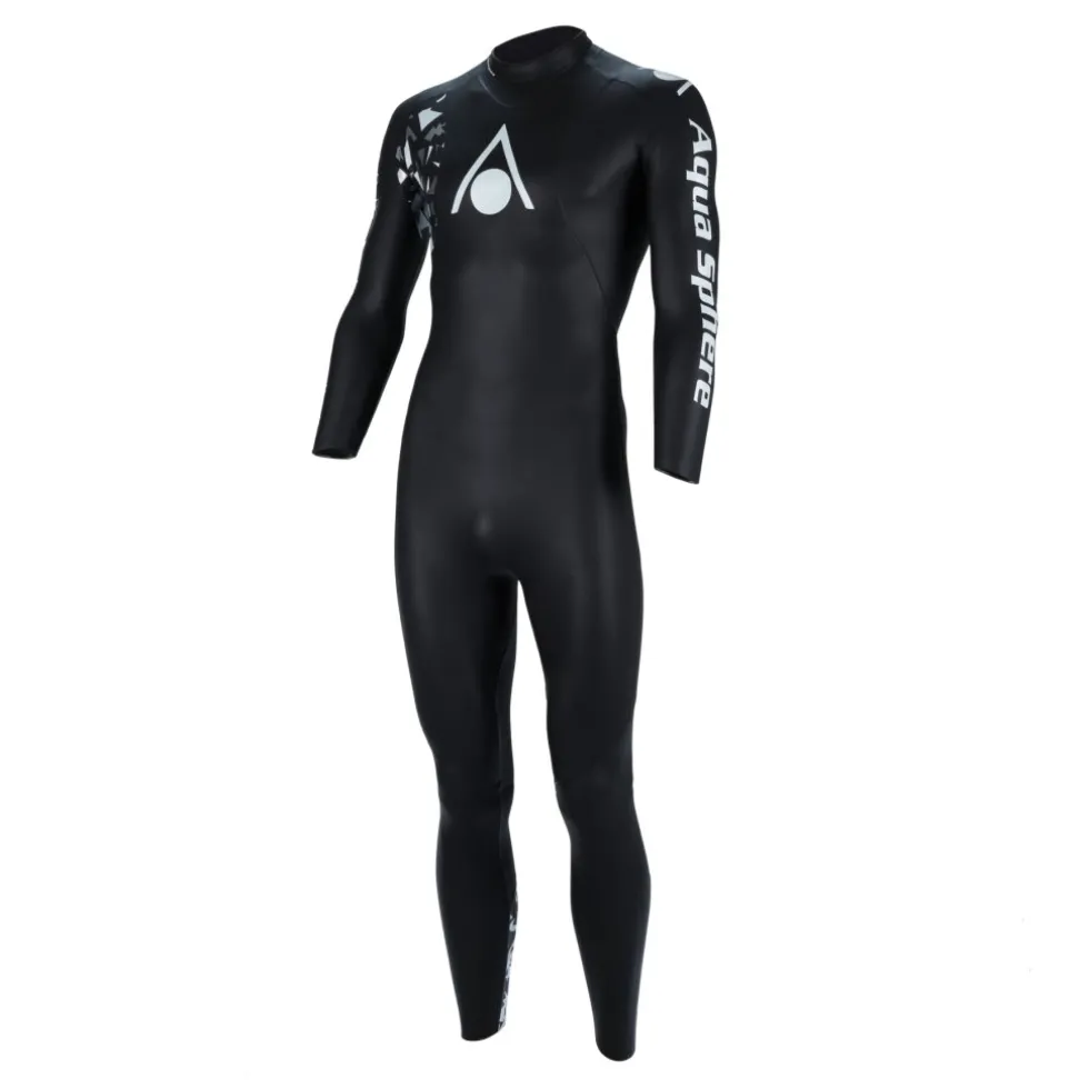 AQUASPHERE Pursuit V3 Neoprene Suit - Black/Bright Orange