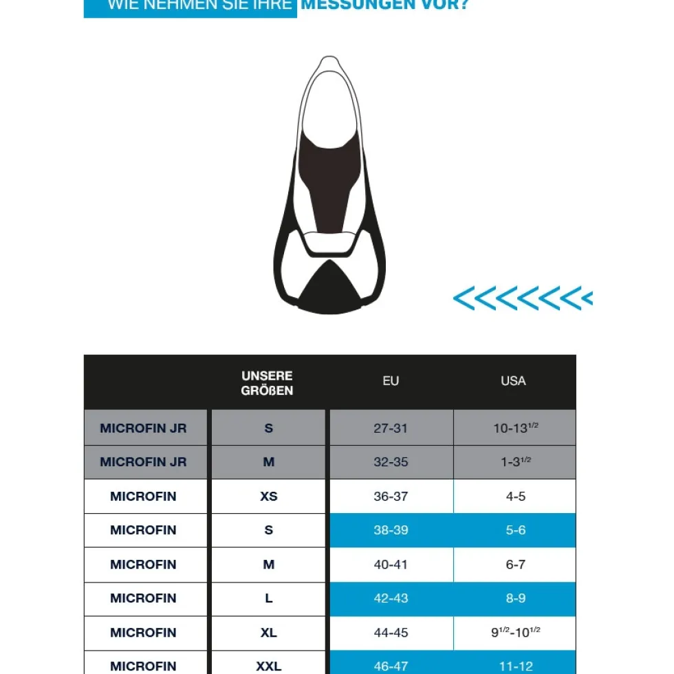 AQUASPHERE Microfin Trainingsvinnen - Geel/Zwart