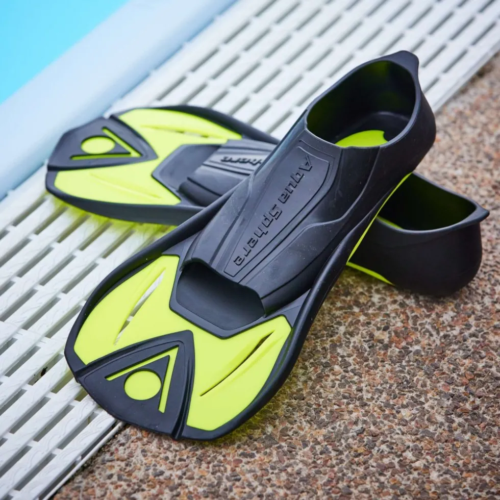 AQUASPHERE Microfin Trainingsvinnen - Geel/Zwart
