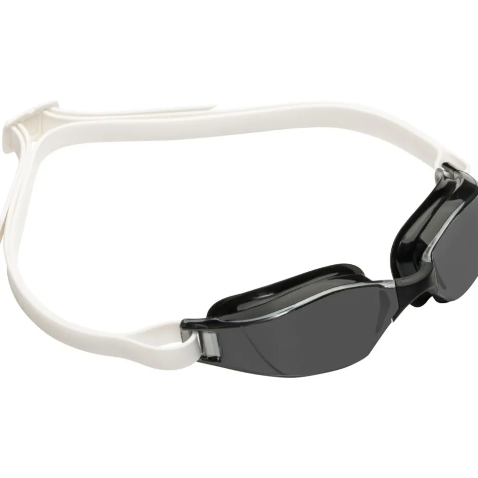 AQUASPHERE Xceed Zwembril - Smoke getint - Zwart/Zwart/Wit