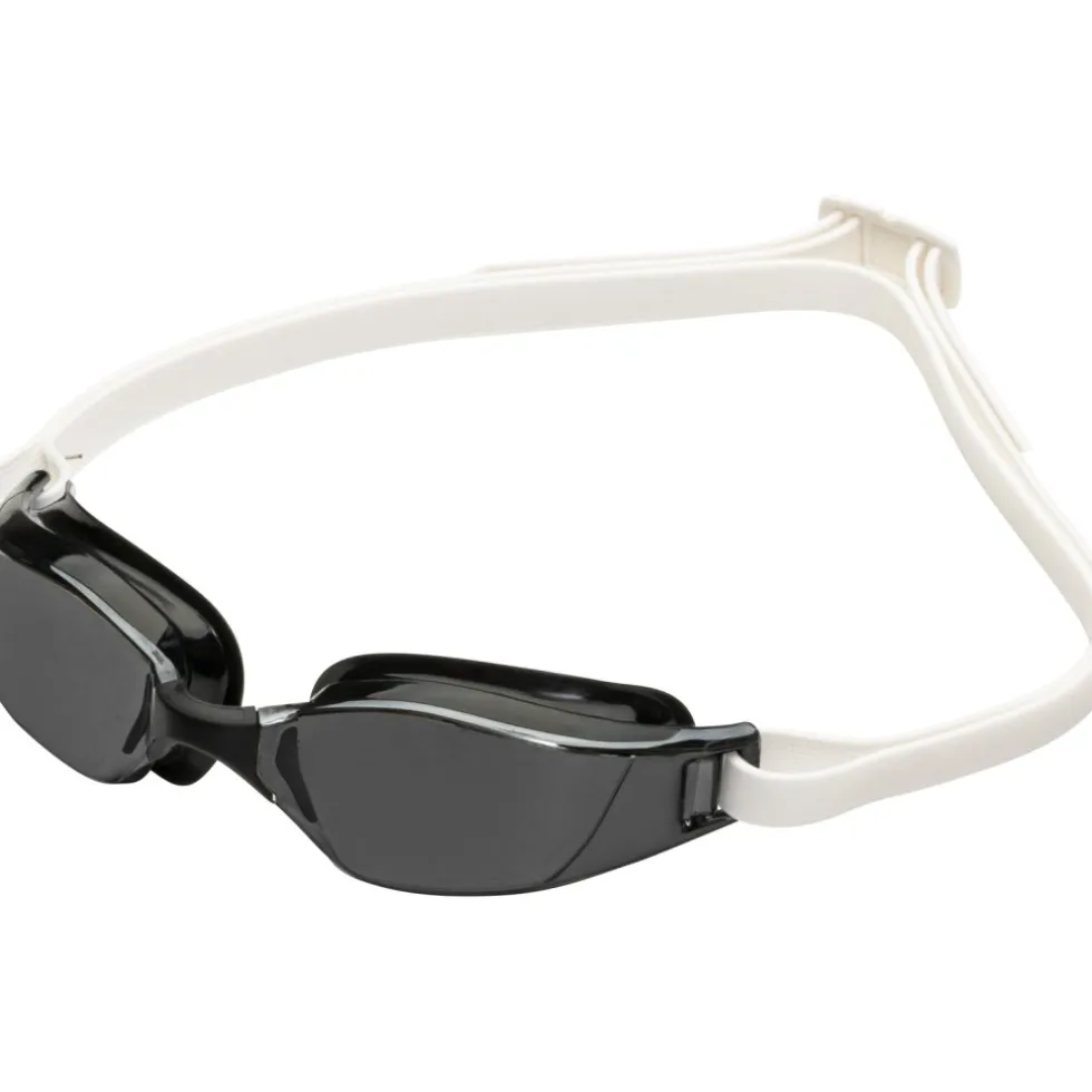 AQUASPHERE Xceed Zwembril - Smoke getint - Zwart/Zwart/Wit