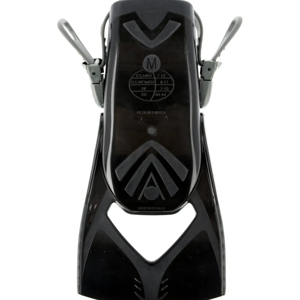 AQUASPHERE ZIP VX Zwemvliezen - Zwart/Zwart