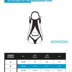 AQUASPHERE ZIP VX Zwemvliezen - Zwart/Zwart