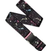 Arcade Adventure A2 Original Splatter Stretch riem - black/neon