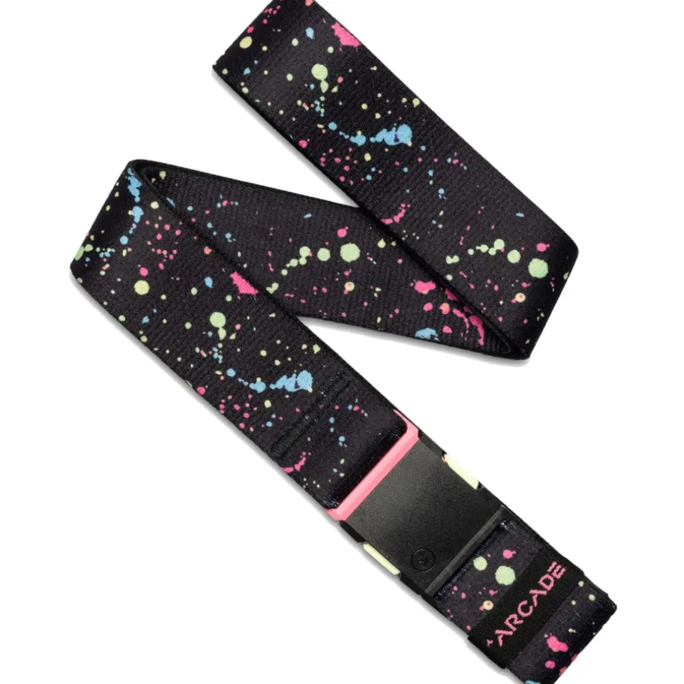 Arcade Adventure A2 Original Splatter Stretch riem - black/neon