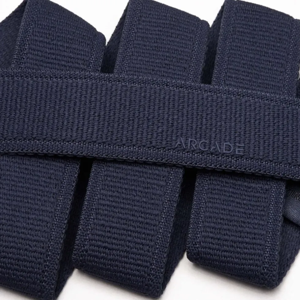 Arcade Adventure A2 Slim Atlas Stretch Riem - navy