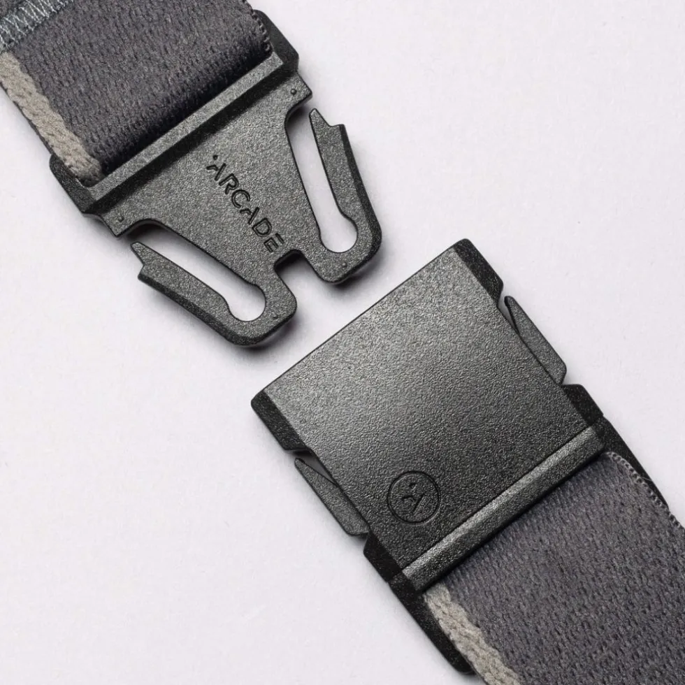 Arcade Adventure A2 Slim Blackwood Stretch Riem - charcoal/blush