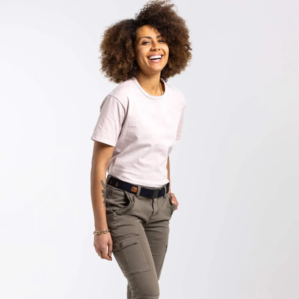 Arcade Adventure A2 Slim Blackwood Stretch Riem - charcoal/blush