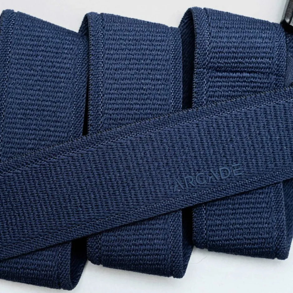 Broeken & Rokken|Accessoires < Arcade Adventure A2 Atlas Stretch Riem Kinder - navy