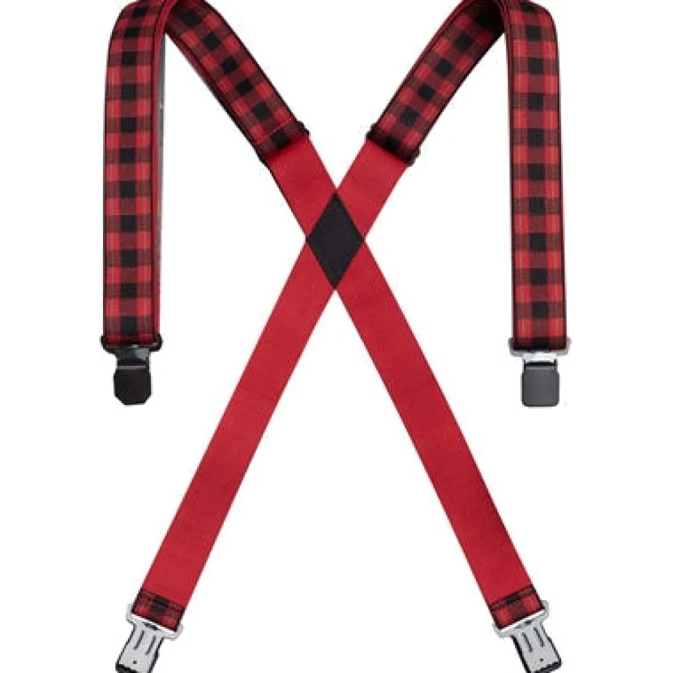 Arcade Jessup Plaid Bretels - black/burnt