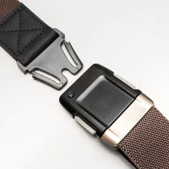 Arcade Lifestyle Motion Stretch Riem - brown/nickel