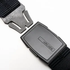 Arcade Lifestyle Stamped Stretch Riem - zwart